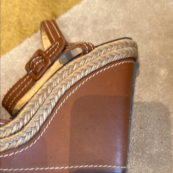 Designer Brown Leather Women's Sandals